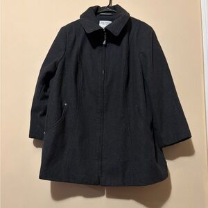 Nautica Women's Gray Pea Coat